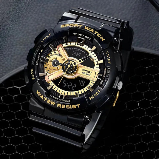 Multifunctional Men's Watch, Alarm Clock Sports Electronic Watch Student Men's Watch